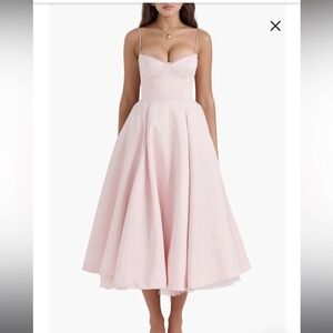 House of CB Pink Midi Dress